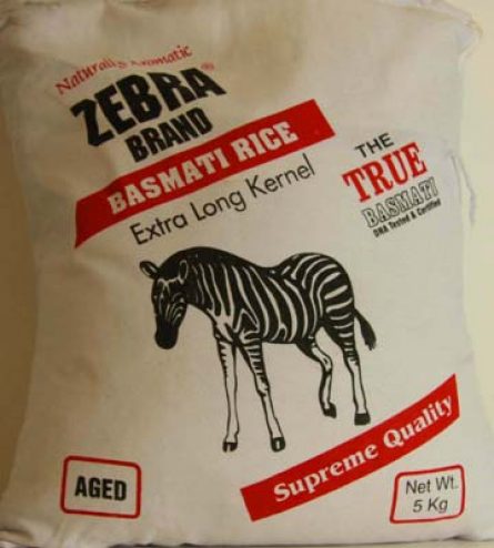 Zebra Basmati Rice